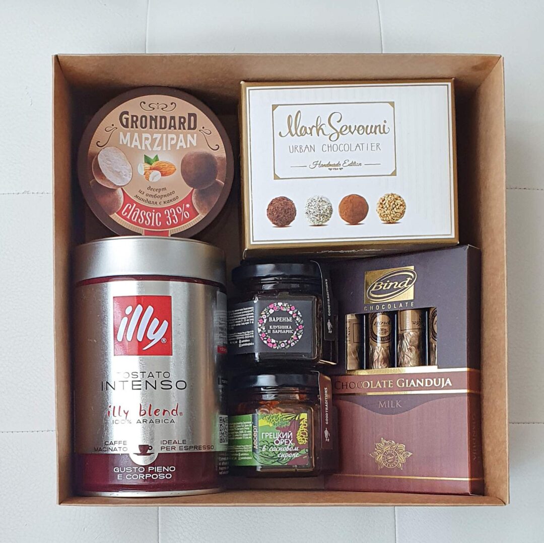 Подарочный набор с кофе illy